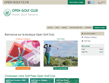 Tablet Screenshot of boutique.opengolfclub.com